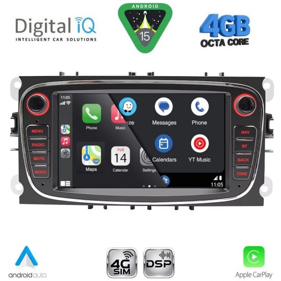 DIGITAL IQ BLG 403B_CPA (7" DECK) MULTIMEDIA SYSTEM for FORD mod. 2007-2011
