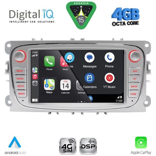 DIGITAL IQ BLG 403S_CPA (7" DECK) MULTIMEDIA SYSTEM for FORD mod. 2007-2011