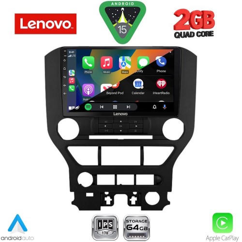 LENOVO LVD 2166_CPA (9inc) MULTIMEDIA TABLET for FORD MUSTANG mod. 2015-2020