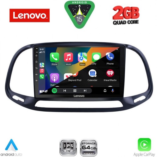 LENOVO LVD 2138_CPA (9inc) MULTIMEDIA TABLET for FIAT DOBLO – OPEL COMBO mod. 2015-2018