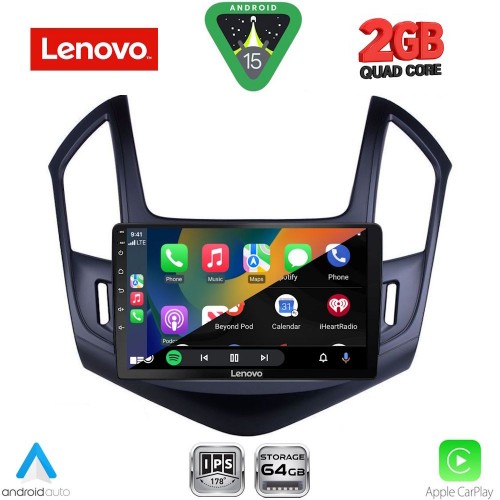 LENOVO LVD 2077_CPA (9inc) MULTIMEDIA TABLET for CHEVROLET CRUZE mod. 2013-2015