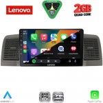 LENOVO LVD 2712GR_CPA (9inc) MULTIMEDIA TABLET for TOYOTA COROLLA mod. 2001-2006 (GREY)