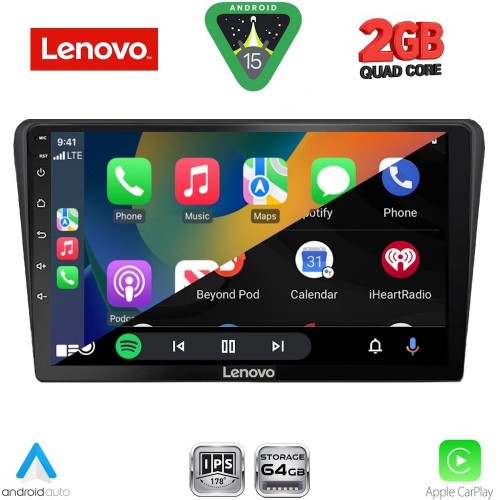 LENOVO LVD 2704BL_CPA (9inc) MULTIMEDIA TABLET for TOYOTA AVENSIS (T25) mod. 2003-2009 (BLACK)