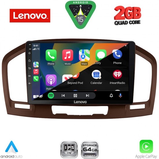 LENOVO LVD 2491BR_CPA (9inc) MULTIMEDIA TABLET for OPEL INSIGNIA  mod. 2008-2013 (BROWN)
