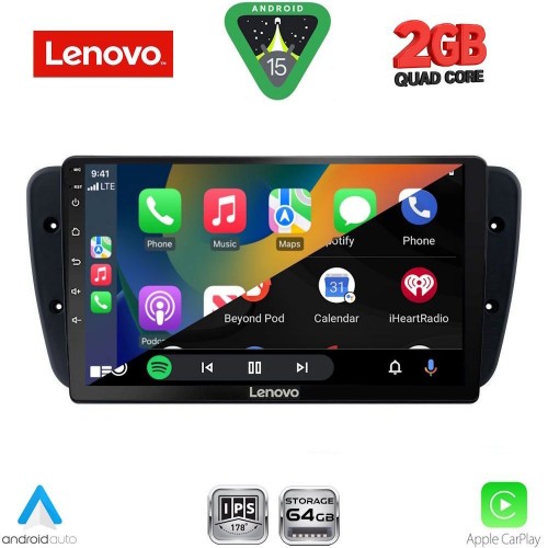LENOVO LVD 2571_CPA (9inc) MULTIMEDIA TABLET for SEAT IBIZA mod. 2008-2015