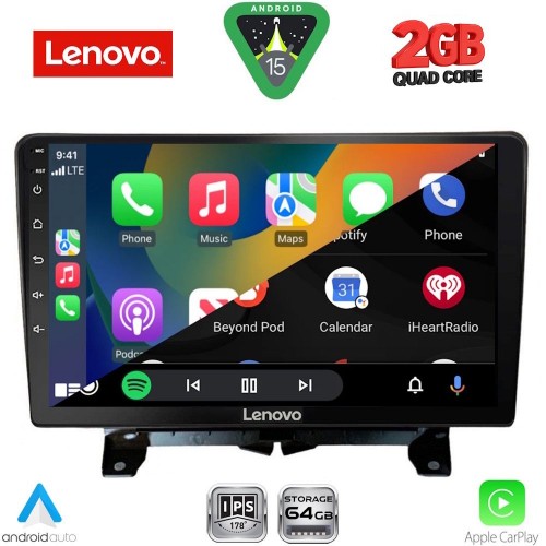 LENOVO LVD 2332_CPA (9inc) MULTIMEDIA TABLET for LAND ROVER DISCOVERY 3 - RANGE ROVER SPORT mod. 2004-2009