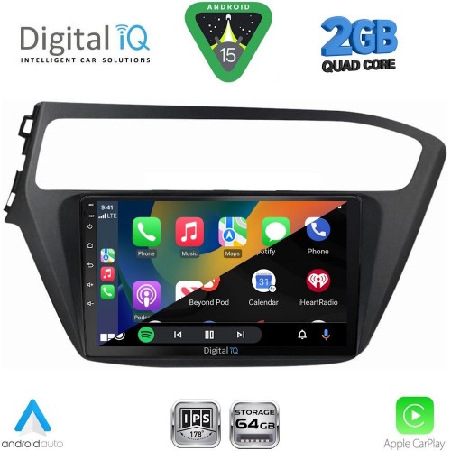 DIGITAL IQ RSD 1230_CPA (9inc) MULTIMEDIA TABLET for HYUNDAI i20 mod. 2018-2021