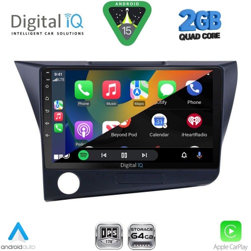 DIGITAL IQ RSD 1203_CPA (9inc) MULTIMEDIA TABLET for HONDA CRZ mod. 2010-2016