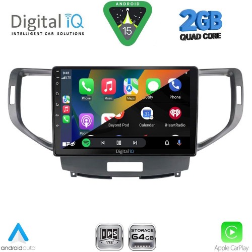 DIGITAL IQ RSD 1183_CPA (9inc) MULTIMEDIA TABLET for HONDA ACCORD mod. 2008-2013