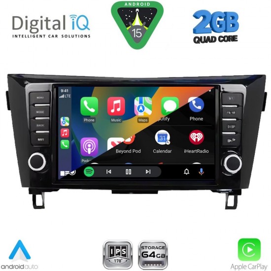 DIGITAL IQ RSD 1467_CPA (9inc) MULTIMEDIA TABLET for NISSAN QASHQAI - XTRAIL mod. 2014-2021