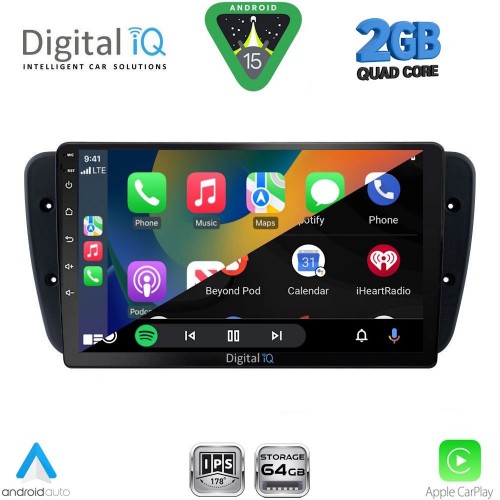 DIGITAL IQ RSD 1571_CPA (9inc) MULTIMEDIA TABLET for SEAT IBIZA mod. 2008-2015