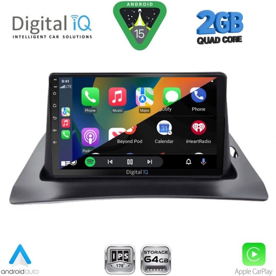 DIGITAL IQ RSD 1550_CPA (9inc) MULTIMEDIA TABLET for RENAULT KANGOO mod. 2010-2021