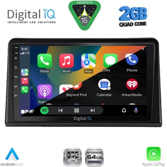 DIGITAL IQ RSD 1548_CPA (9inc) MULTIMEDIA TABLET for RENAULT EXPRESS mod. 2020-2026