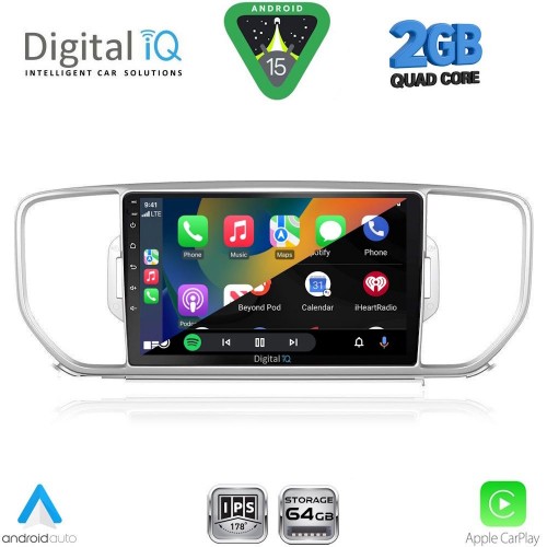 DIGITAL IQ RSD 1326_CPA (9inc) MULTIMEDIA TABLET for KIA SPORTAGE mod. 2015-2018