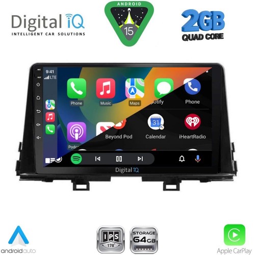 DIGITAL IQ RSD 1310_CPA (9inc) MULTIMEDIA TABLET for KIA PICANTO mod. 2021-2026 DIGITAL IQ RSD 1310_CPA (9inc) MULTIMEDIA TABLET for KIA PICANTO mod. 2021-2026
