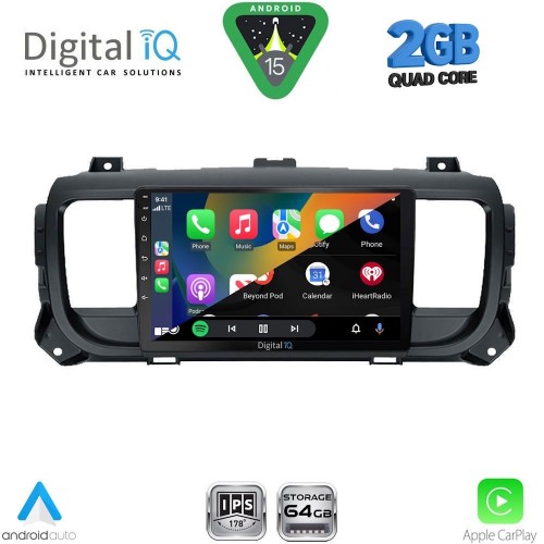 DIGITAL IQ RSD 1729_CPA (9inc) MULTIMEDIA TABLET for CITROEN JUMPY-SPACETOURER – PEUGEOT EXPERT-TRAVELLER - TOYOTA PROACE mod.2016-2026 DIGITAL IQ RSD 1729_CPA (9inc) MULTIMEDIA TABLET for CITROEN JUMPY-SPACETOURER – PEUGEOT EXPERT-TRAVELLER - TOYOTA PROACE mod.2016-2026