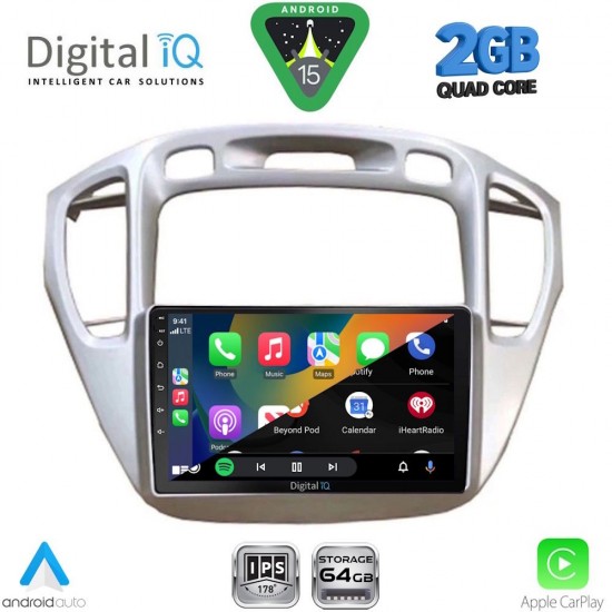 DIGITAL IQ RSD 1718_CPA (9inc) MULTIMEDIA TABLET for TOYOTA HIGHLANDER mod. 2002-2009