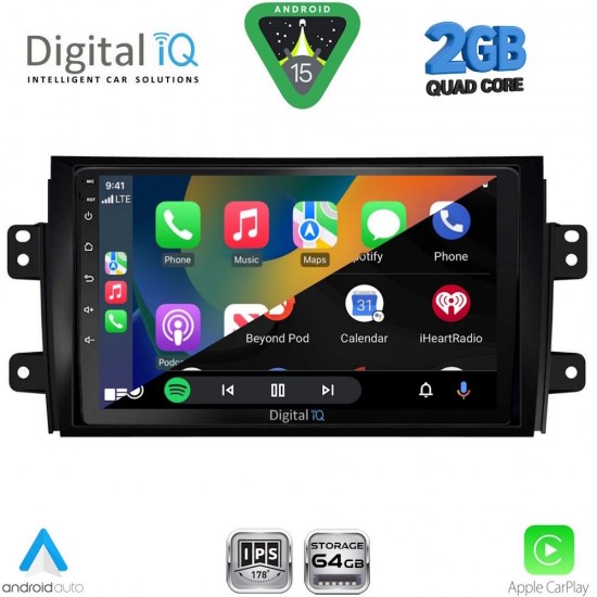 DIGITAL IQ RSD 1688_CPA (9inc) MULTIMEDIA TABLET for FIAT SEDICI – SUZUKI SX4 mod. 2005-2013