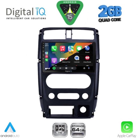 DIGITAL IQ RSD 1678_CPA (9inc) MULTIMEDIA TABLET for SUZUKI JIMNY mod. 2007-2017