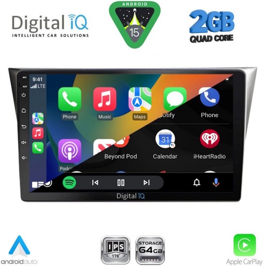 DIGITAL IQ RSD 1659_CPA (9inc) MULTIMEDIA TABLET for SUBARU IMPREZA mod. 2002-2008