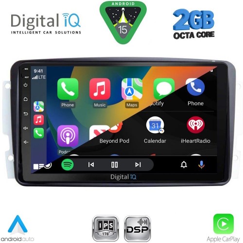 DIGITAL IQ RSF 4401_CPA (9inc) MULTIMEDIA TABLET for MERCEDES CLK (W209) mod. 2000-2004