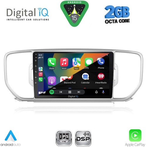 DIGITAL IQ RSF 4326_CPA (9inc) MULTIMEDIA TABLET for KIA SPORTAGE mod. 2015-2018