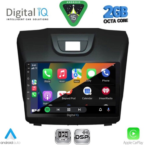 DIGITAL IQ RSF 4255_CPA (9inc) MULTIMEDIA TABLET for ISUZU DMAX mod. 2012-2020