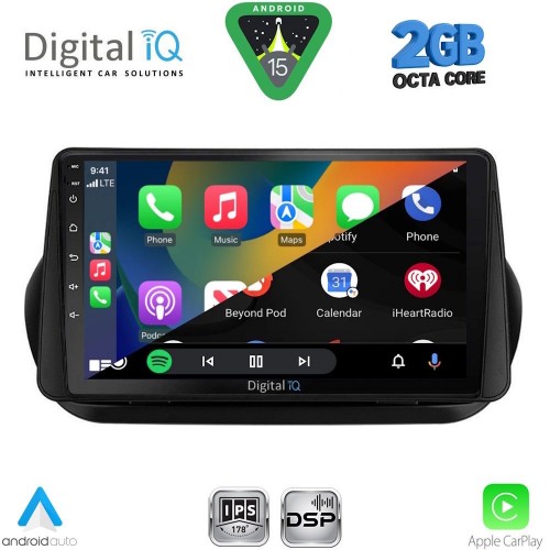 DIGITAL IQ RSF 4142_CPA (9inc) MULTIMEDIA TABLET for CITROEN – FIAT – PEUGEOT mod. 2008-2018