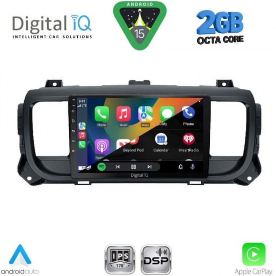 DIGITAL IQ RSF 4729_CPA (9inc) MULTIMEDIA TABLET for CITROEN JUMPY-SPACETOURER – PEUGEOT EXPERT-TRAVELLER – TOYOTA PROACE mod.2016-2026