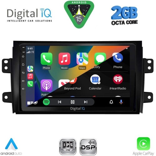 DIGITAL IQ RSF 4688_CPA (9inc) MULTIMEDIA TABLET for FIAT SEDICI – SUZUKI SX4 mod. 2005-2013