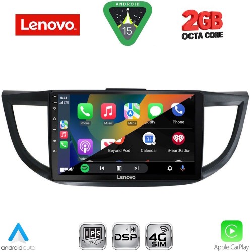 LENOVO LVF 5198_CPA (10inc) MULTIMEDIA TABLET for HONDA CRV mod. 2013-2017