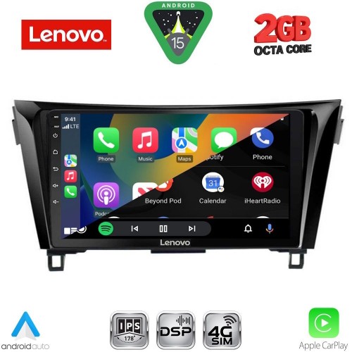 LENOVO LVF 5468_CPA (10inc) MULTIMEDIA TABLET for NISSAN QASHQAI - XTRAIL mod. 2014-2021