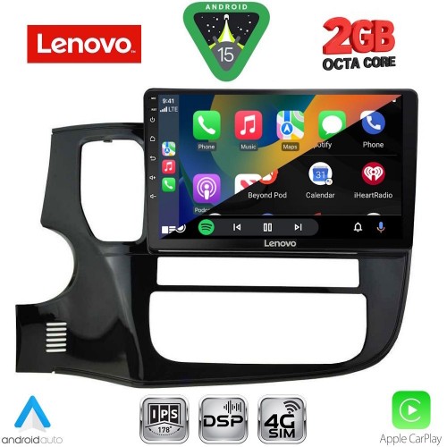 LENOVO LVF 5443_CPA (10inc) MULTIMEDIA TABLET for MITSUBISHI OUTLANDER mod. 2013-2020