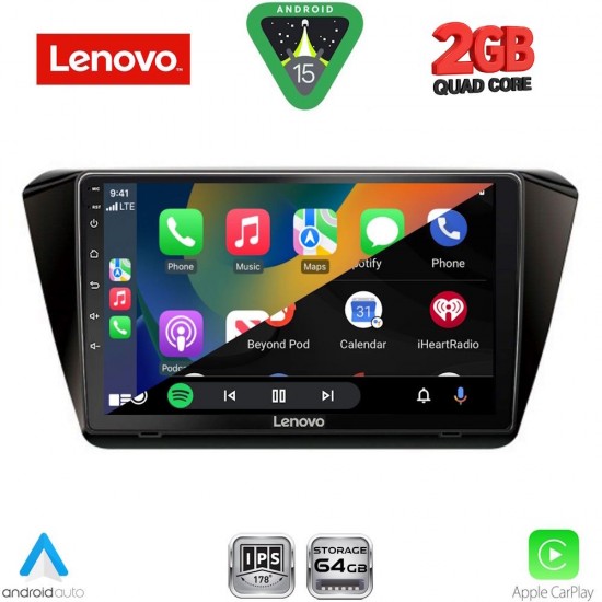 LENOVO LVD 2605_CPA (10inc) MULTIMEDIA TABLET for SKODA SUPERB mod. 2015-2023