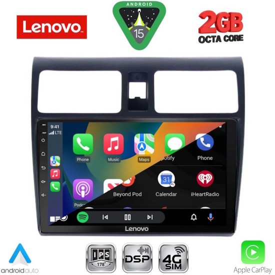 LENOVO LVF 5684_CPA (10inc) MULTIMEDIA TABLET for SUZUKI SWIFT mod. 2005-2011