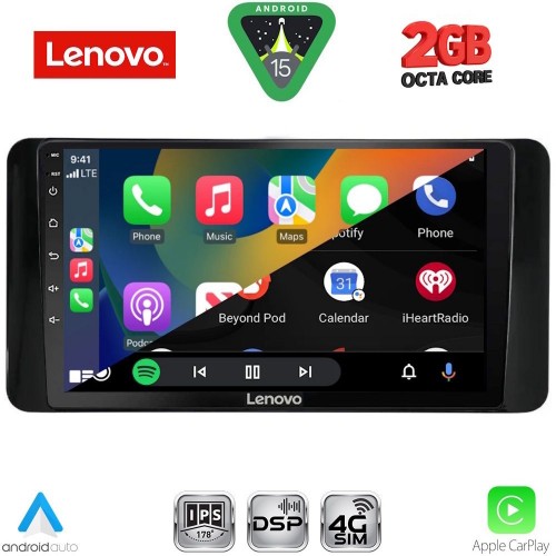 LENOVO LVF 5586_CPA (10inc) MULTIMEDIA TABLET for SKODA KAMIQ mod. 2018-2026