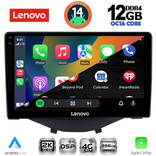 LENOVO SSZ 12715_CPA CLIMA-A/C (9inc) MULTIMEDIA TABLET for CITROEN C1-PEUGEOT 108-TOYOTA AYGO mod. 2014-2022 LENOVO SSZ 12715_CPA CLIMA-A/C (9inc) MULTIMEDIA TABLET for CITROEN C1-PEUGEOT 108-TOYOTA AYGO mod. 2014-2022