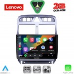 LENOVO LVF 5512_GPS (9inc) MULTIMEDIA TABLET for PEUGEOT 307 mod. 2001-2008