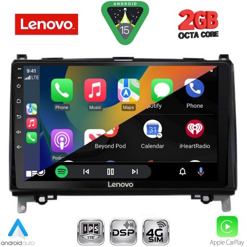 LENOVO LVF 5400_CPA (9inc) MULTIMEDIA TABLET for MERCEDES A – B -SPRINTER – VITO mod. 2007-2019