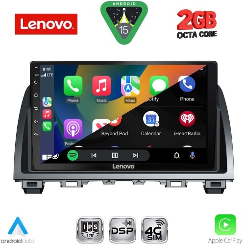 LENOVO LVF 5378_CPA (9inc) MULTIMEDIA TABLET for MAZDA 6 mod. 2012-2017 LENOVO LVF 5378_CPA (9inc) MULTIMEDIA TABLET for MAZDA 6 mod. 2012-2017