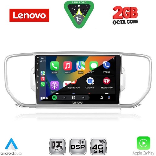 LENOVO LVF 5326_CPA (9inc) MULTIMEDIA TABLET for KIA SPORTAGE mod. 2015-2018