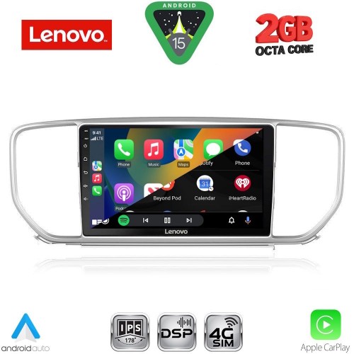 LENOVO LVF 5327_CPA (9inc) MULTIMEDIA TABLET for KIA SPORTAGE mod. 2018-2021 LENOVO LVF 5327_CPA (9inc) MULTIMEDIA TABLET for KIA SPORTAGE mod. 2018-2021