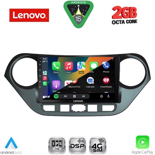 LENOVO LVF 5224_CPA (9inc) MULTIMEDIA TABLET for HYUNDAI i10 mod. 2014-2020