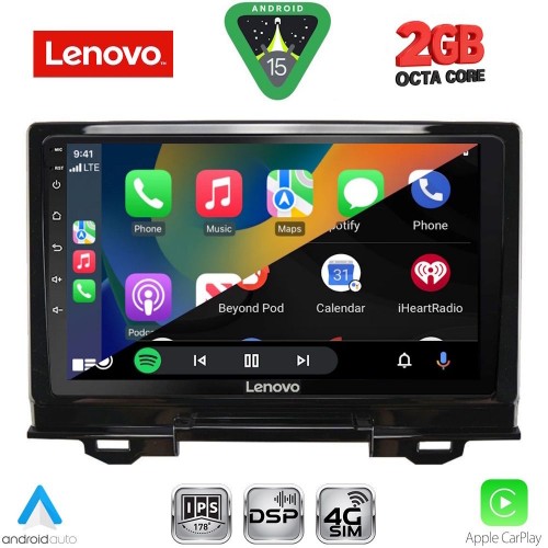 LENOVO LVF 5202_CPA (9inc) MULTIMEDIA TABLET for HONDA HRV mod. 2021-2026
