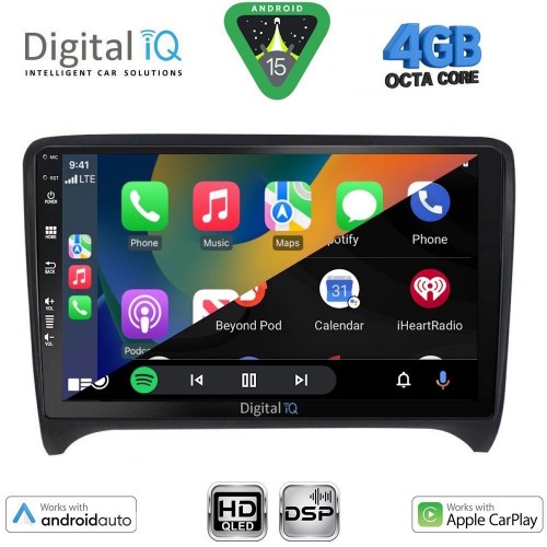 DIGITAL IQ BXF 6009_CPAA (9inc) MULTIMEDIA TABLET for AUDI TT mod. 2007-2015