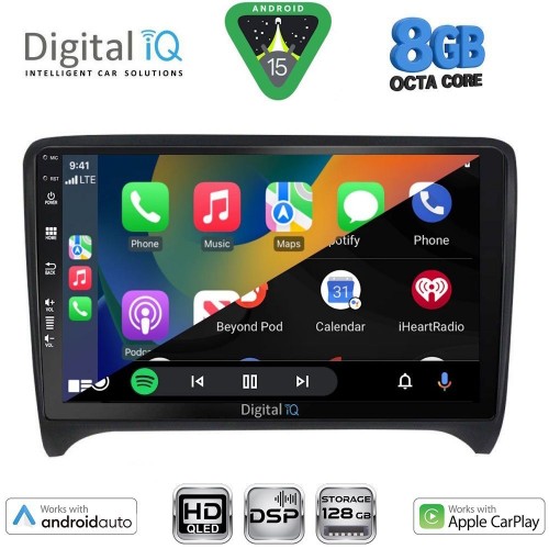 DIGITAL IQ BXF 7009_CPAA (9inc) MULTIMEDIA TABLET for AUDI TT mod. 2007-2015