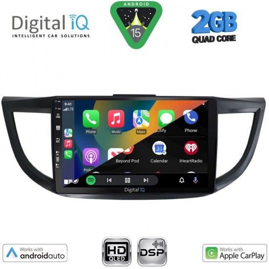 DIGITAL IQ BXC 3198_CPAA (10inc) MULTIMEDIA TABLET for HONDA CRV mod. 2013-2017