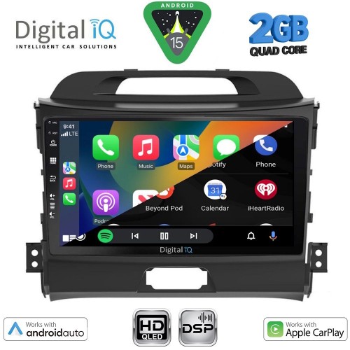 DIGITAL IQ BXC 3325_CPAA (9inc) MULTIMEDIA TABLET for KIA SPORTAGE mod. 2010-2015 DIGITAL IQ BXC 3325_CPAA (9inc) MULTIMEDIA TABLET for KIA SPORTAGE mod. 2010-2015