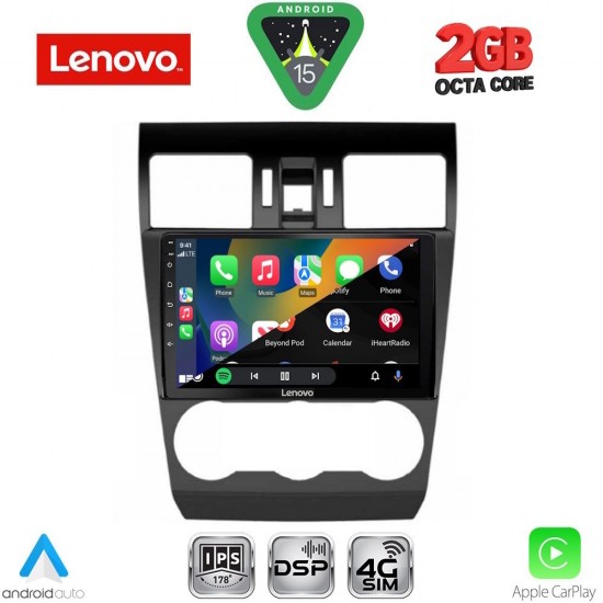 LENOVO LVF 5663_CPA (9inc) MULTIMEDIA TABLET for SUBARU FORESTER - IMPREZA - XV mod. 2013-2019