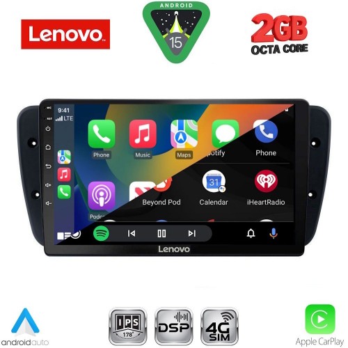 LENOVO LVF 5571_CPA (9inc) MULTIMEDIA TABLET for SEAT IBIZA mod. 2008-2015